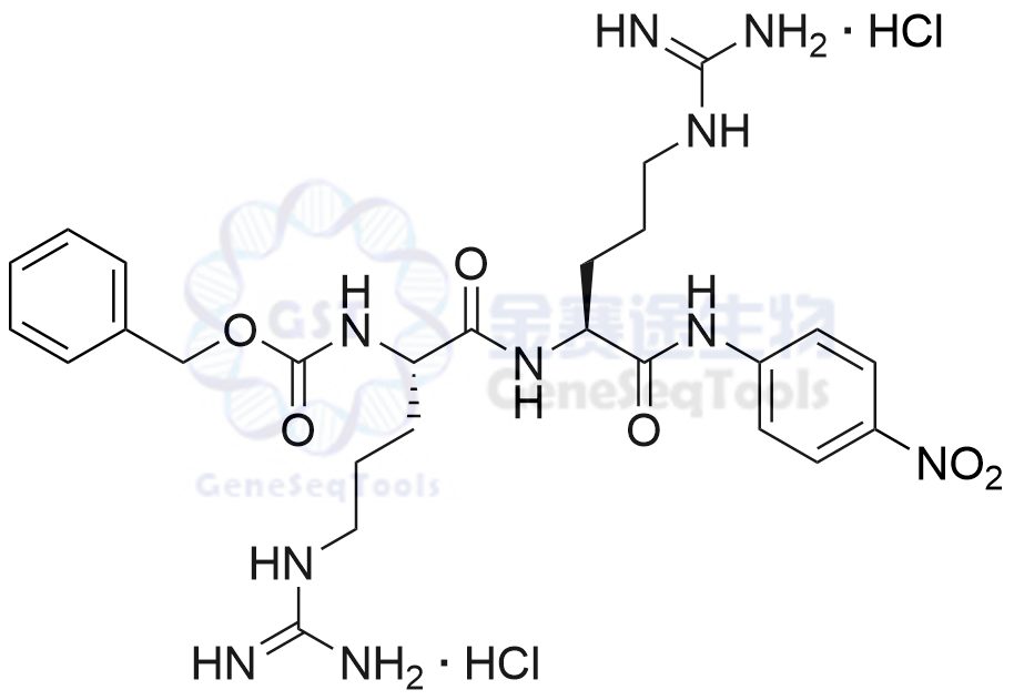 Z-Arg-Arg-pNA 201807-90-1结构式